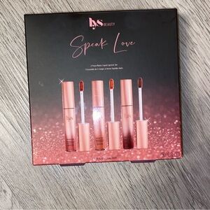 lys Beauty Speak Love 3 Piece Matte Liquid Lipstick Set